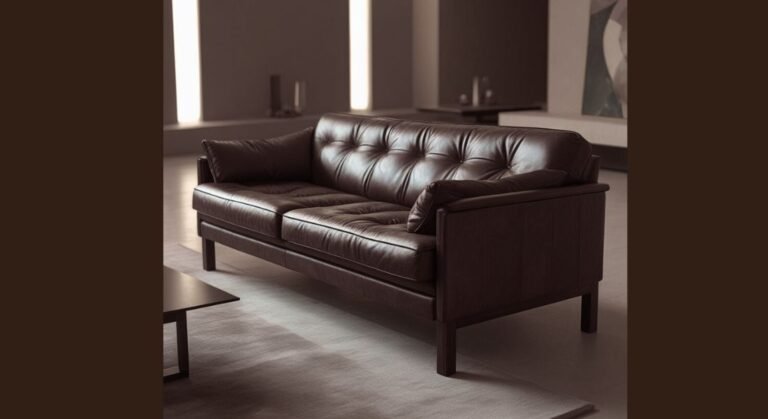 MCM Leather Sofa