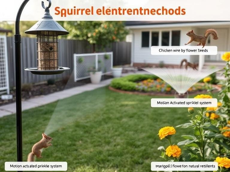 How to Keep Squirrels Away