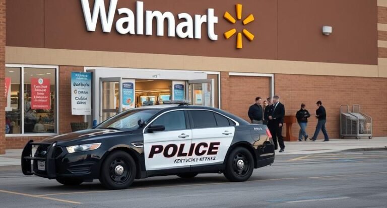 Kentucky Walmart Police Presence
