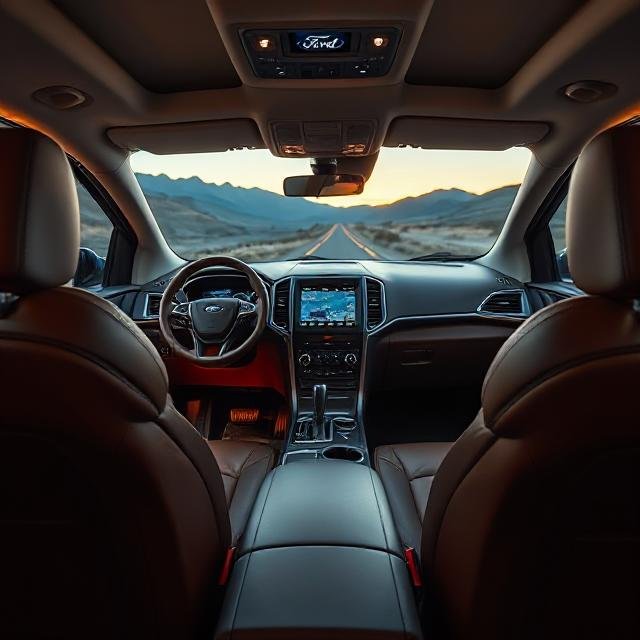 The Ford Edge Interior