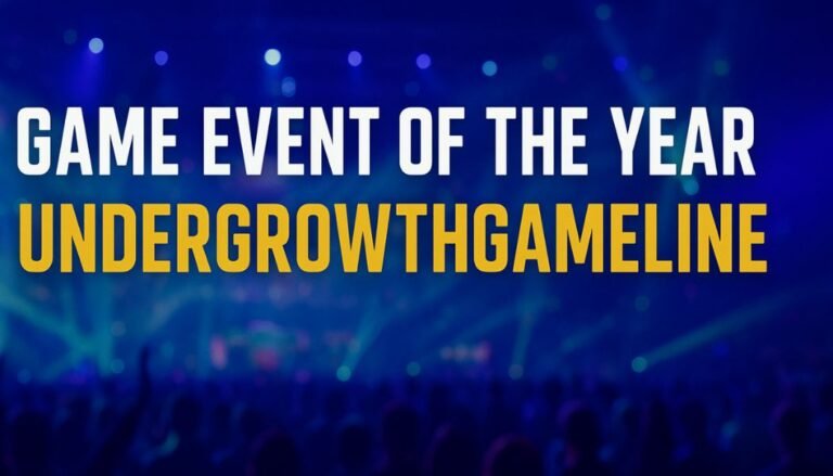 game event of the year undergrowthgameline
