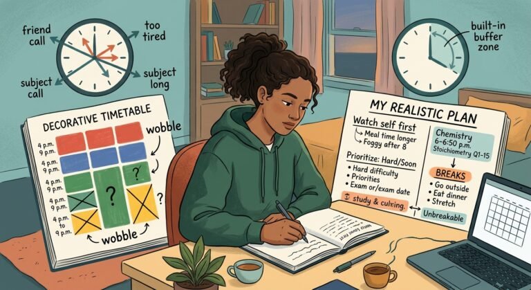 Study Timetable for Students