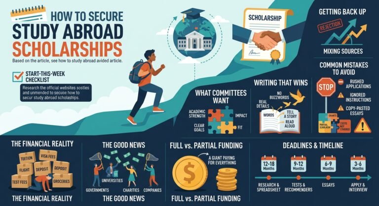 Study Abroad Scholarships: How to Find Them, Win Them, and Not Lose Your Mind in the Process Study Abroad Scholarships